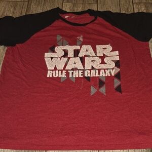 Star Wars Red and Black Graphic Tee